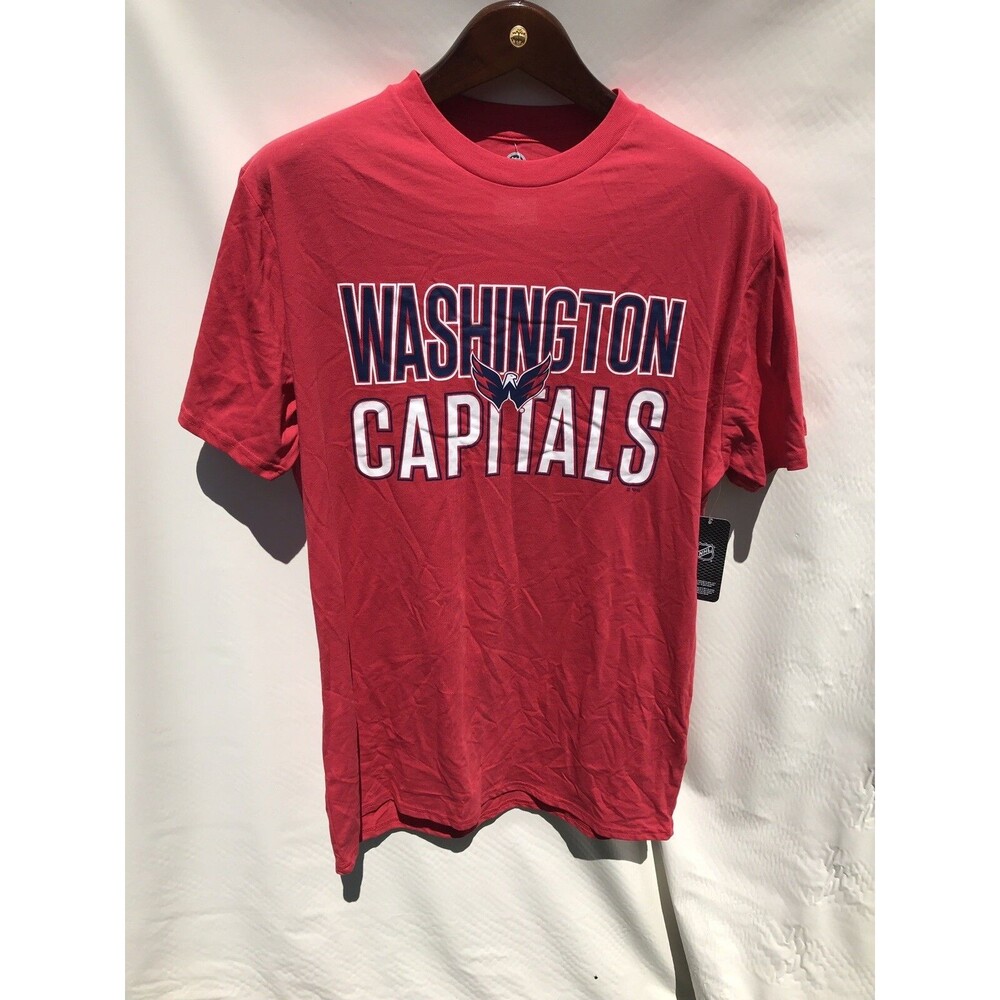 NHL Washington Capitals Short Sleeve- Mens Large